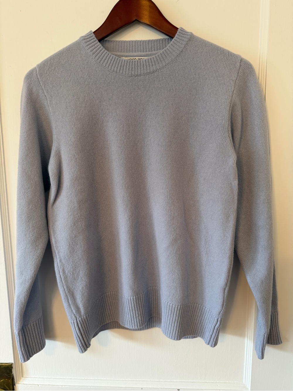 Wood Wood Merino Wool Quiet Luxury Old Money Elevated Capsule Classic Sweater XS